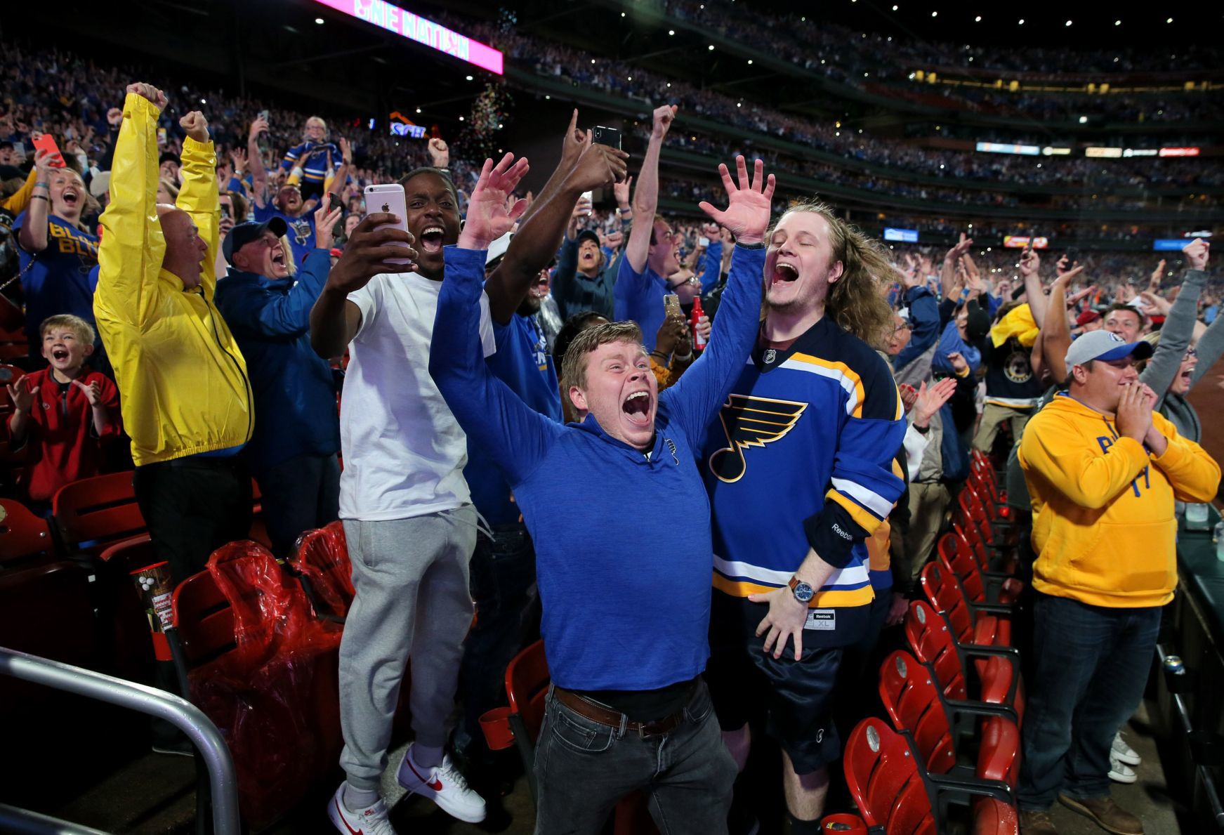 Stanley Cup Final Game 7 watch party at Busch Stadium